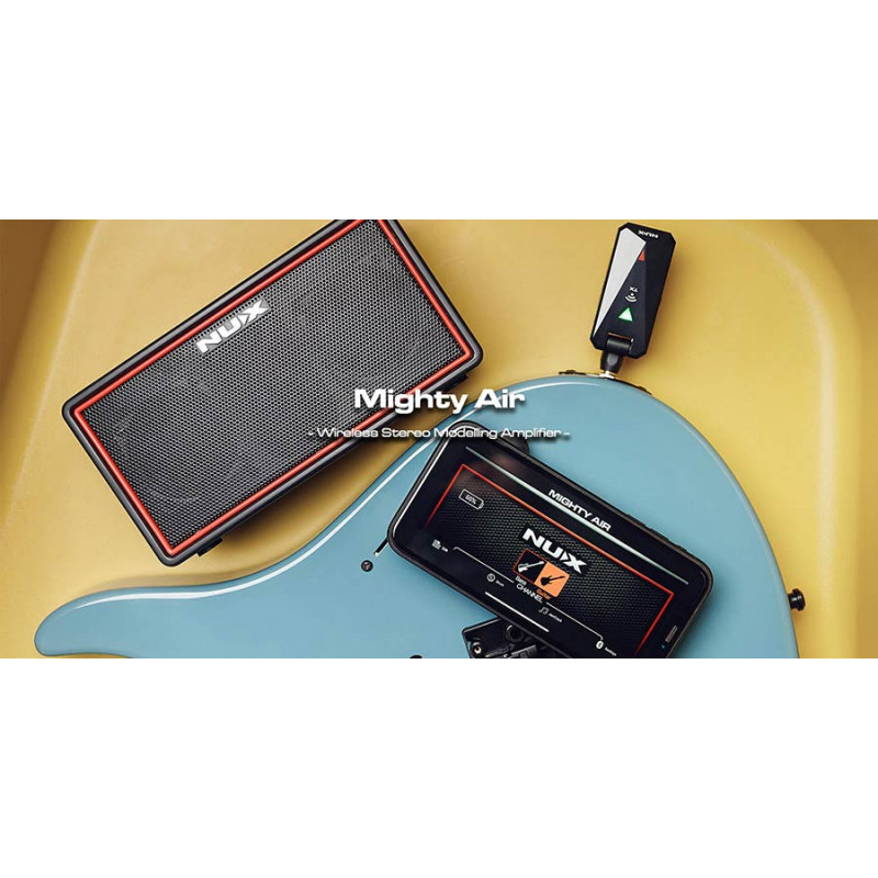 Nux Mighty Air แอมป์กีตาร์ไฟฟ้า ขนาดพกพา และเชื่อมต่อบลูทูธได้