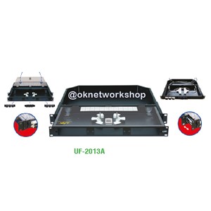 UF-2013A 6-36F (3 Snap-In) Rack Mount Drawer 1U , Unload Slide ด้วยรางลูกปืน