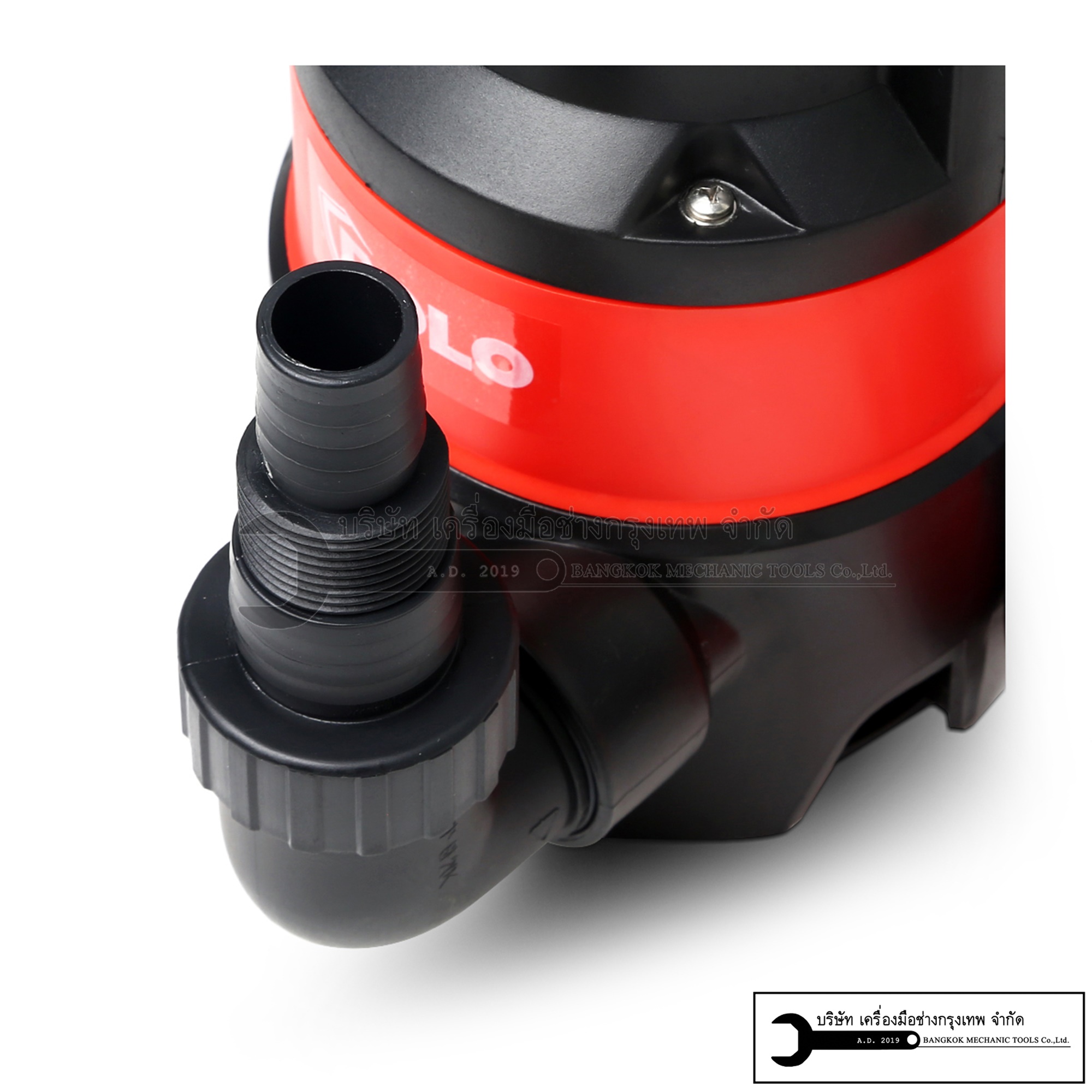 POLO ปั๊มจุ่ม เสื้อพลาสติก ชนิด น้ำเสีย ขนาด 400W และ 750W รุ่น SP-400DW และ SP-750DW