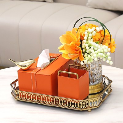 CT031E008 DECHOME เซทของใช้สีส้ม ชุดเซทของใช้ ของใช้ในบ้าน ชุดเซทสำหรับตกแต่งบ้าน ของใช้ในครัว เซทของขวัญ ของตกแต่งบ้าน