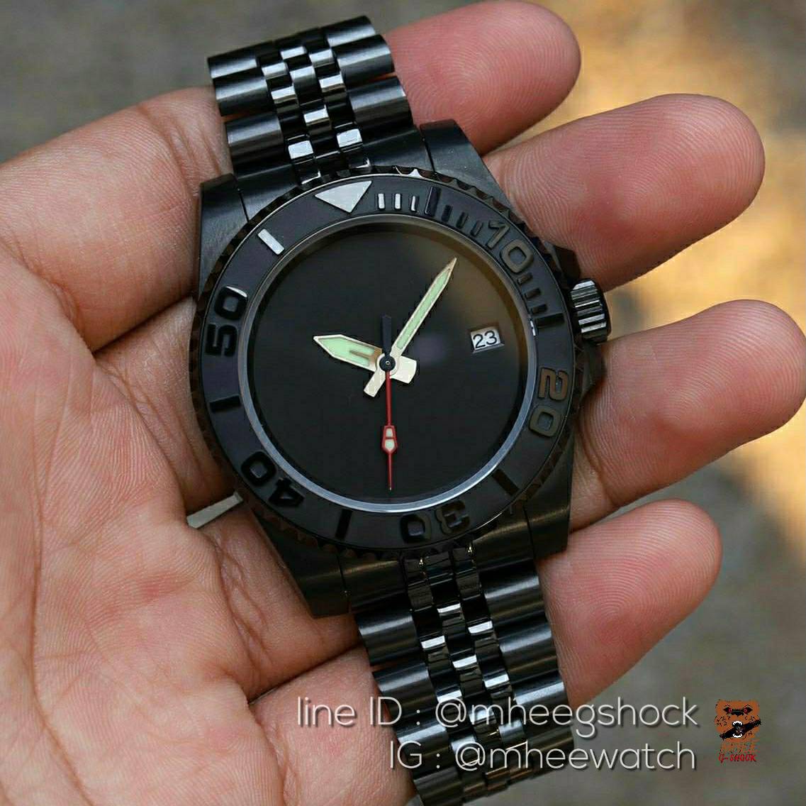 Seiko Modify DLC Black Jubilee