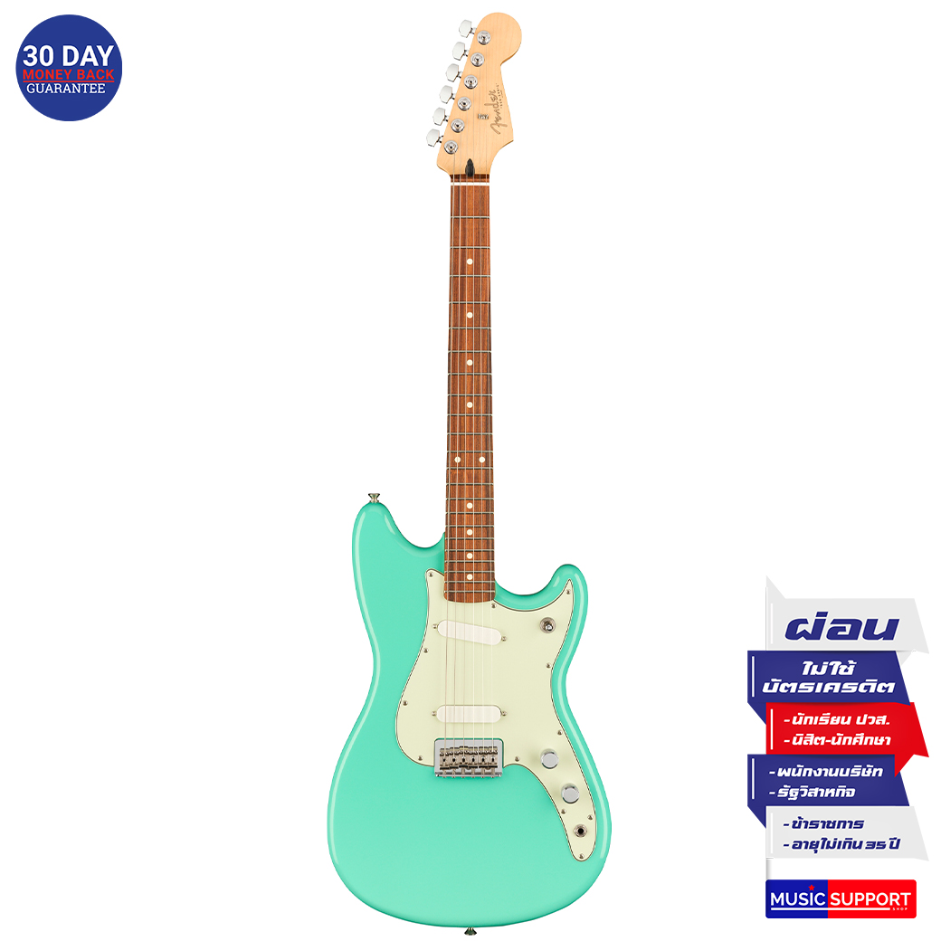 กีตาร์ไฟฟ้า Fender Player Duo-Sonic PF Seafoam Green
