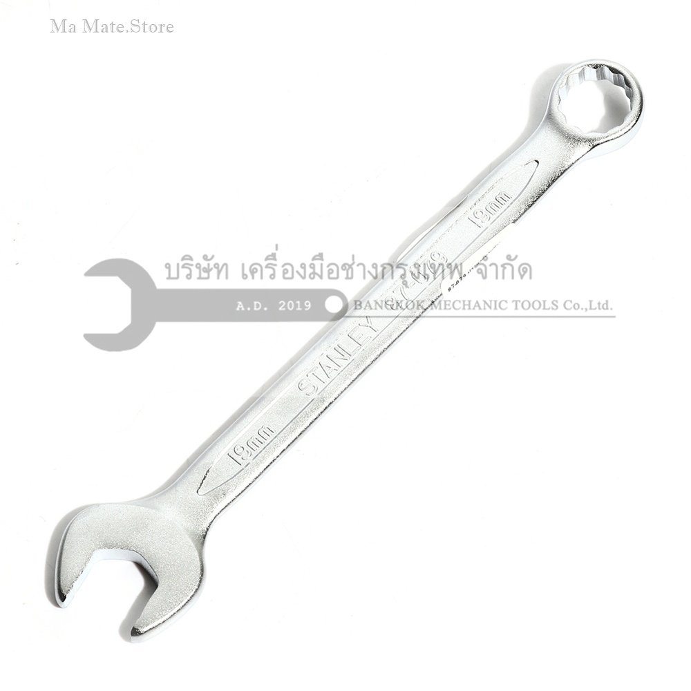87-079 ประแจแหวนข้างปากตาย ขนาด 19