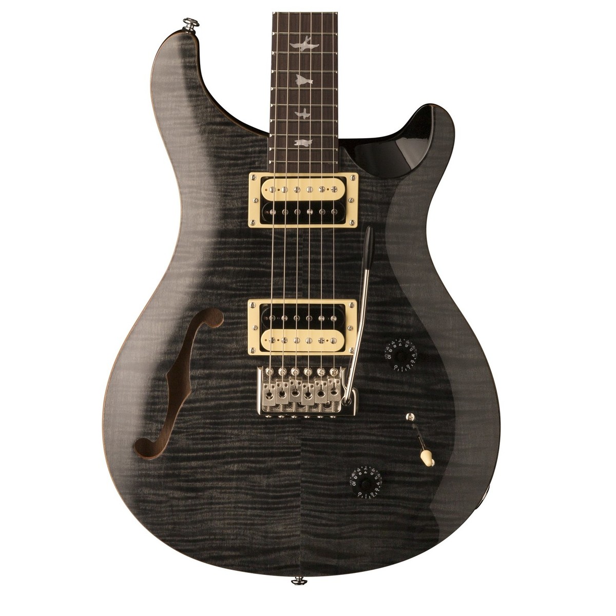 SE Custom 22 Semi-Hollow 2018, Gray Black