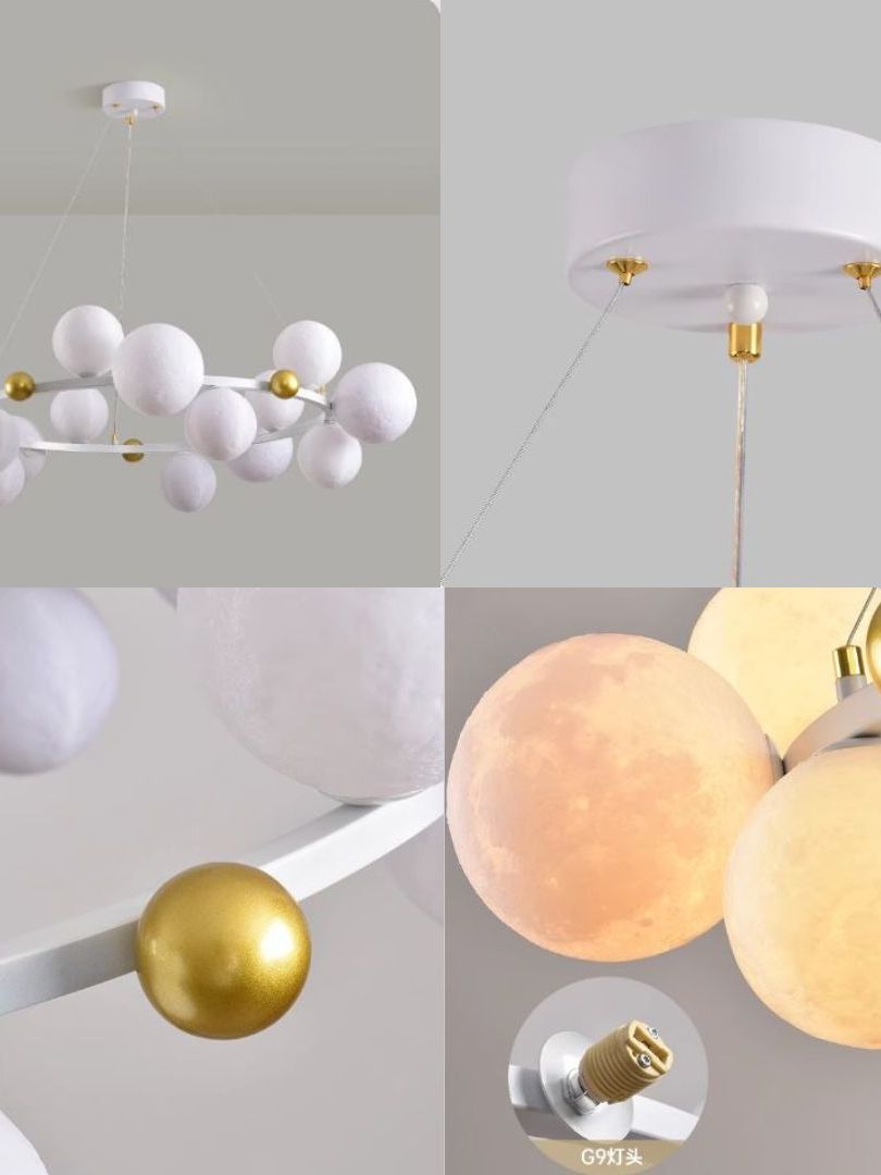 CT206A238 SOTMIA chandelier โคมไฟดวงจันทร์ โคมไฟห้องนอน Moon Light