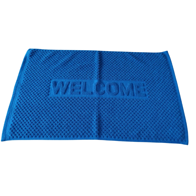ผ้าเช็ดเท้า โรงแรม ทอลาย Welcome โหลละ