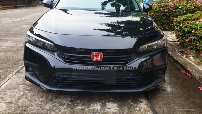 Logo Honda Type R สปอร์ตหน้า หลัง และพวงมาลัย (แดง/ดำ/ดำแดง)