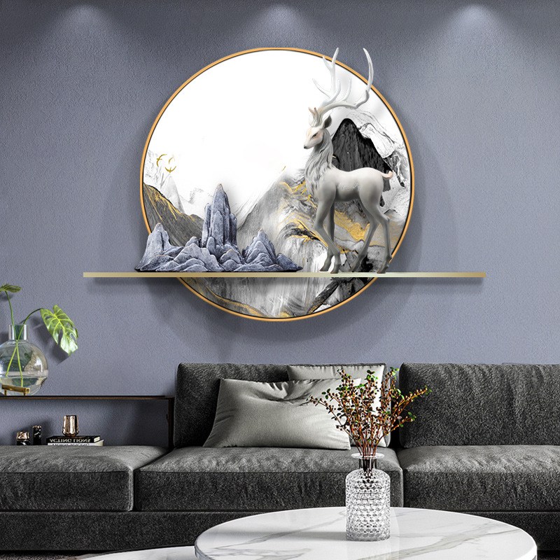 C1044G002 SOSHOKU ภาพติดผนัง ของตกแต่งผนัง ของตกแต่งคิดผนัง ภาพแขวนผนัง ฉากติดผนังตกแต่งบ้าน เพิ่มความโดดเด่นให้กับบ้าน