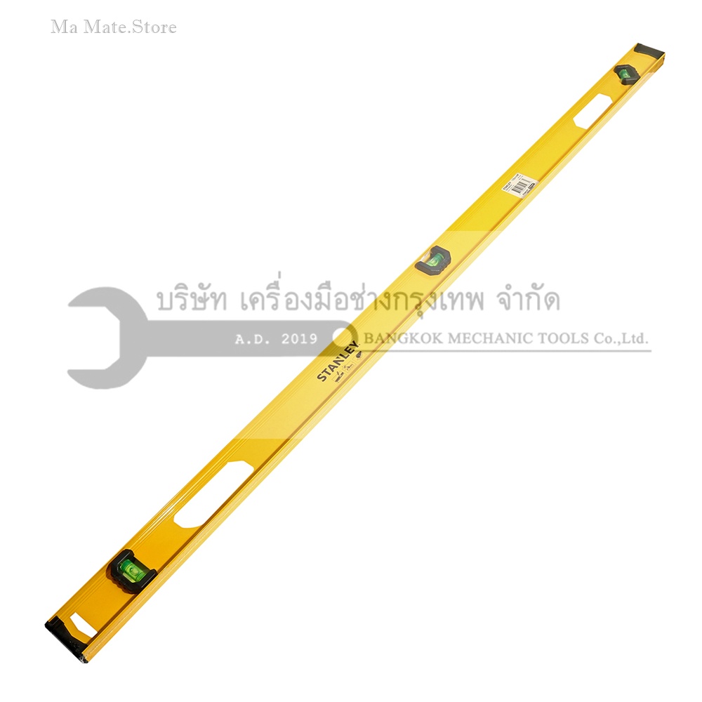 STANLEY ระดับน้ำ I-BEAM อลูมีเนียม 3 ลูกน้ำ ขนาด 48 นิ้ว รุ่น 42-076