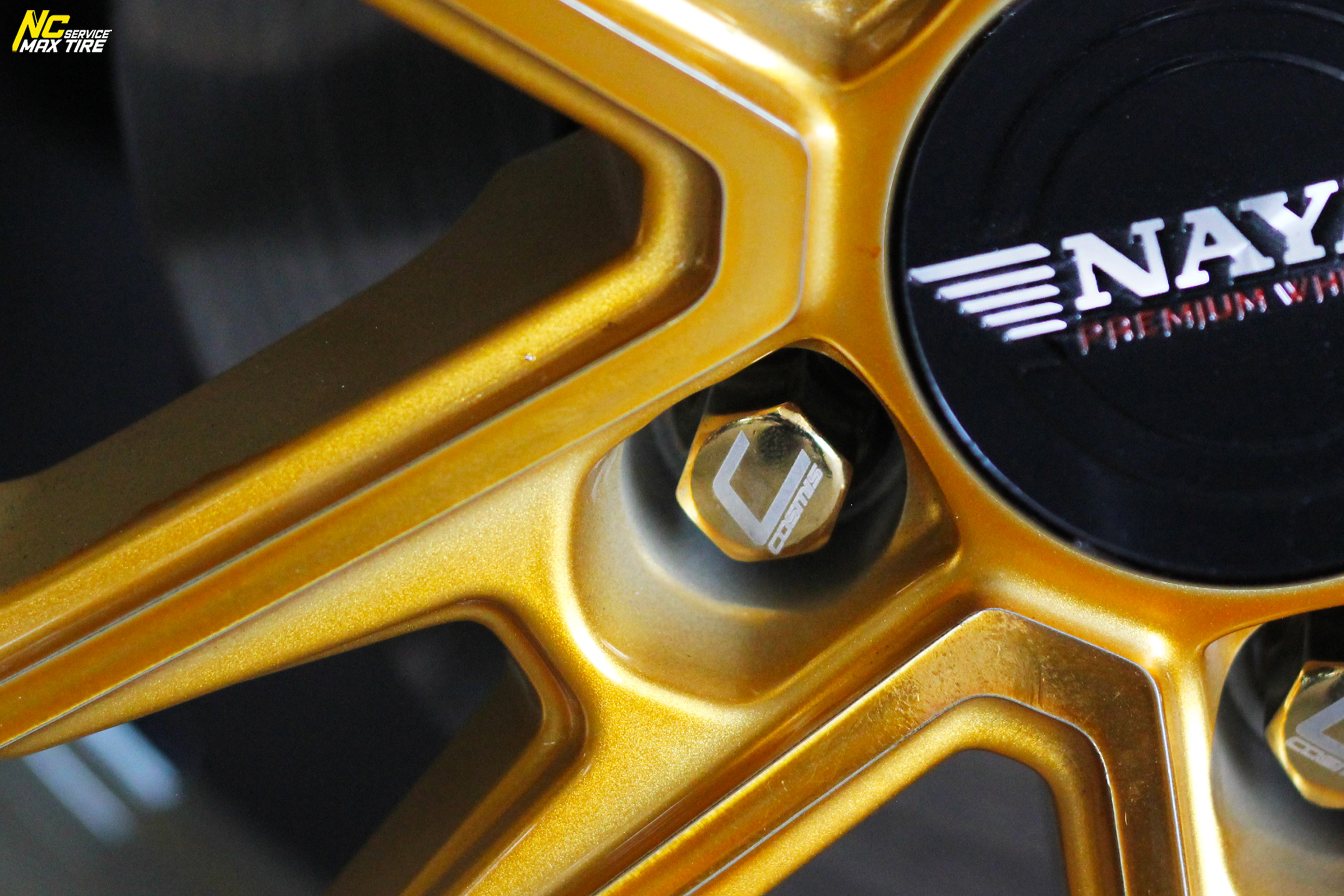 Honda Civic / NAYA ALPHA-3 / 17x7.5 5H114.3 ET40 / ล้อแม็กสีทองทั้งวง / Custom Color / ล้อแม็กขอบ17