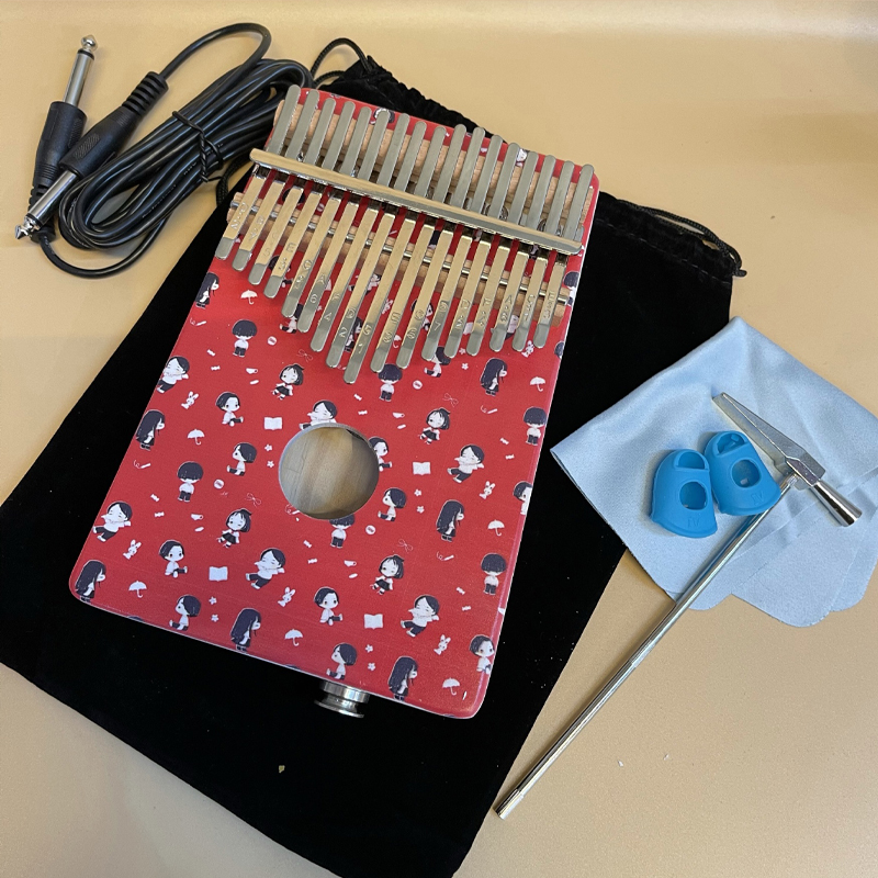 Kalimba คาลิมบาไฟฟ้า ฟรี! กระเป๋าและอุปกรณ์