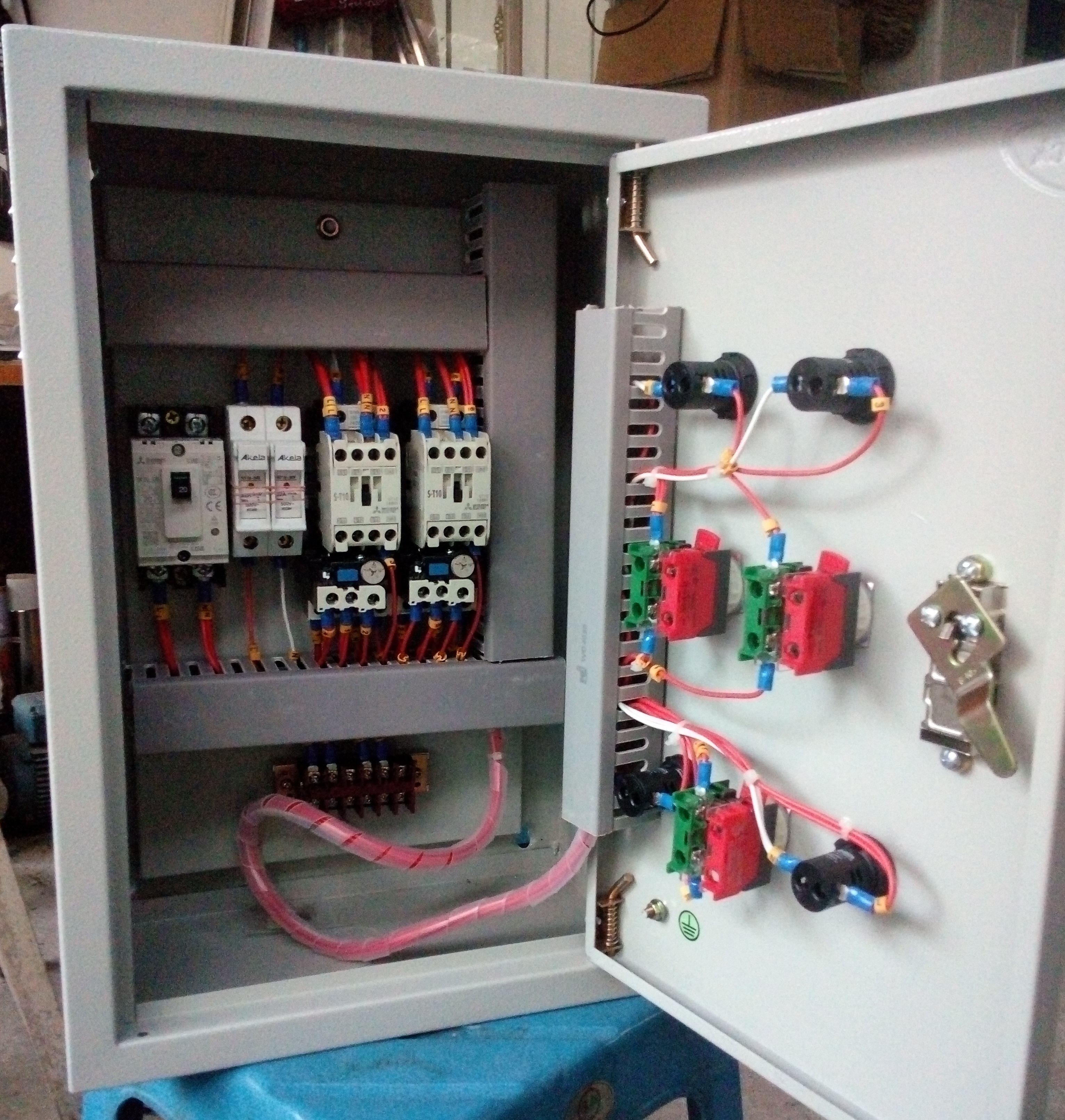 ผลงาน - ระบบตู้คอลโทรล