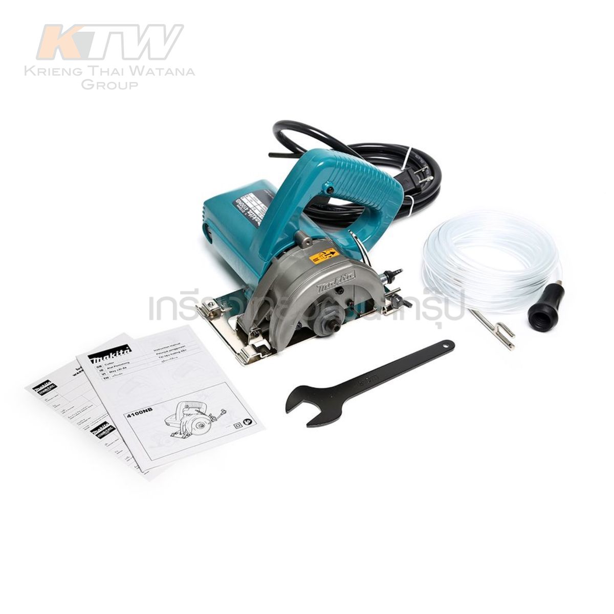 MAKITA เครื่องตัดหิน ขนาด 4 นิ้ว รุ่น 4100NB กำลังไฟ 860 วัตต์ ตัดสูงสุด 34 มม. ความเร็วรอบตัวเปล่า 11,000 รอบ/นาที (มากีต้า)