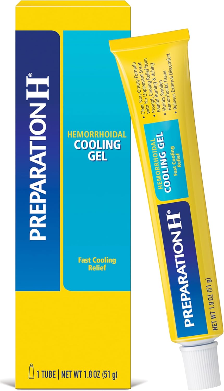 Preparation H Hemorrhoid Cooling Gel with Aloe for Fast Discomfort Relief เจลบรรเทาอาการริดสีดวงสูตรเย็น