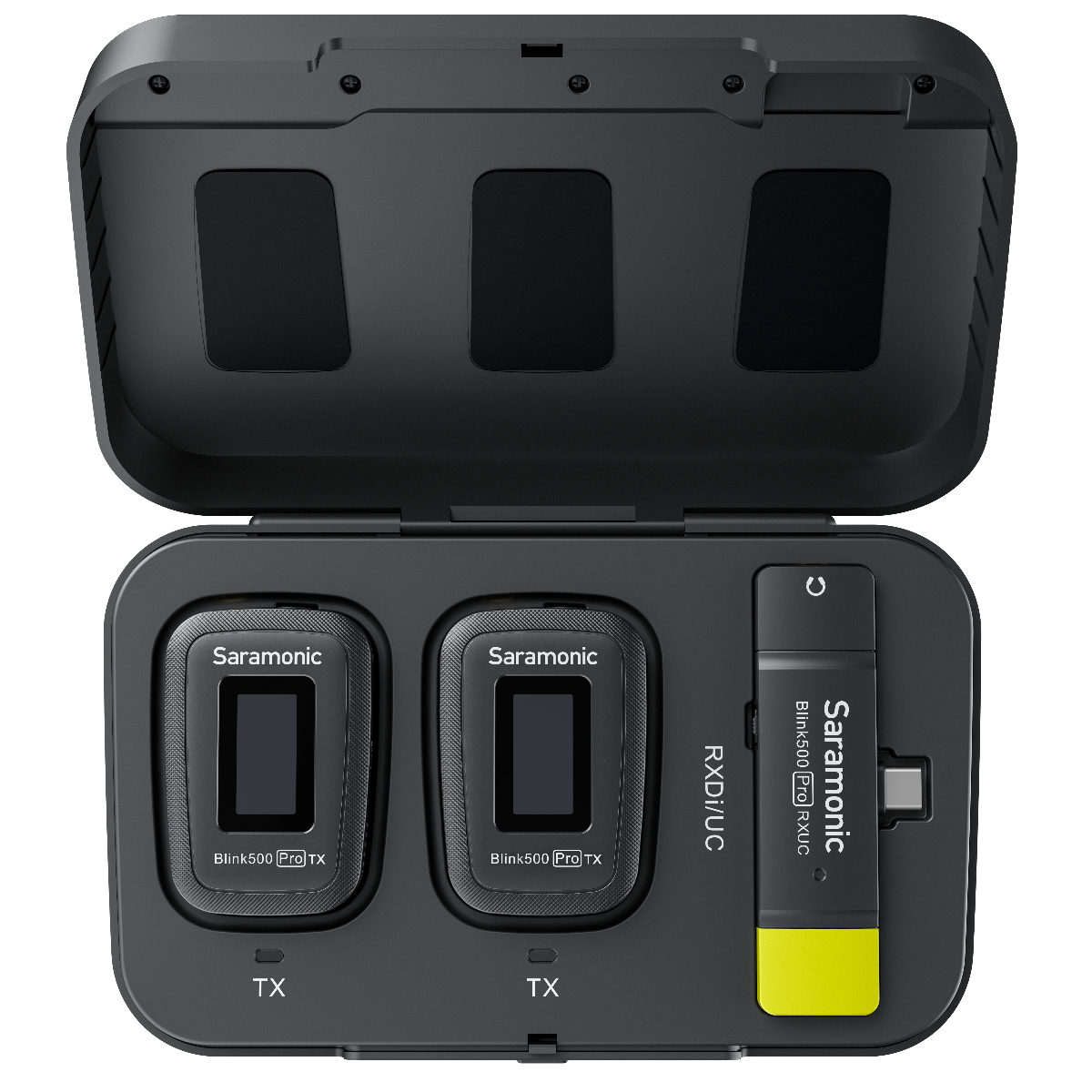 Saramonic Blink500 Pro B6 ไมโครโฟนไร้สาย คลื่น2.4GHz สำหรับอุปกรณ์ที่รองรับ Tpye-C (1ตัวรับ1ส่ง)