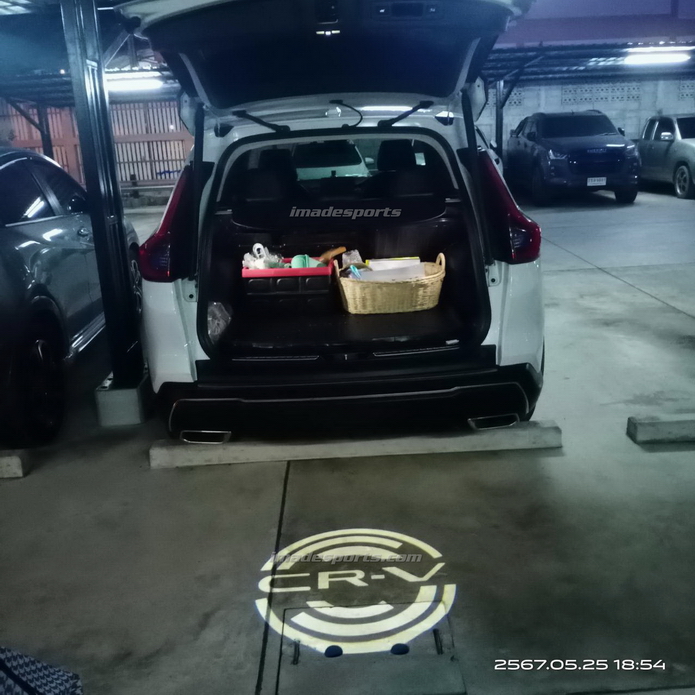 ไฟแผงประตูหลัง CRV G6 (ไฟเตือนรถหลัง+ไฟ Logo)