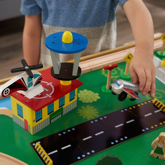 KidKraft Waterfall Mountain Train Set & Table โต๊ะรางรถไฟ