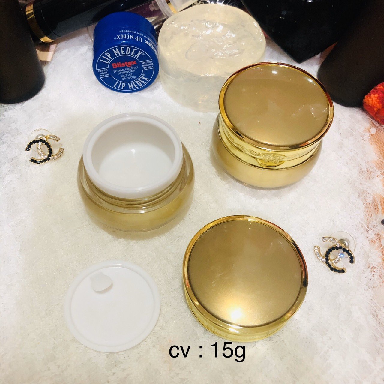 ขายส่ง ปลีก บรรจุภัณฑ์ กระปุกครีม อคิลิคเกรด A ซัลวาซู 15 กรัม สวยทรงคุณค่า