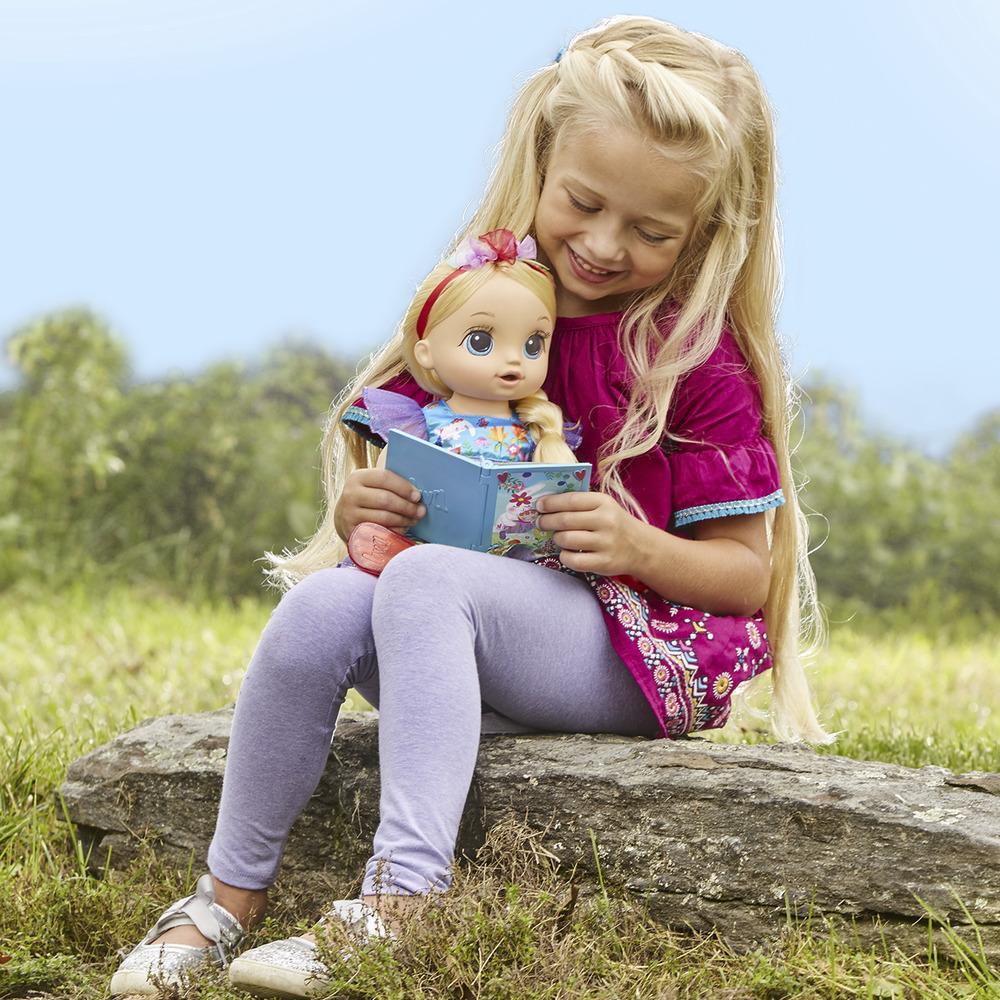 Baby Alive Once Upon a Baby,Forest Tales Forest Emma ตุ๊กตาเด็ก ดื่มน้ำได้ ฉี่ได้