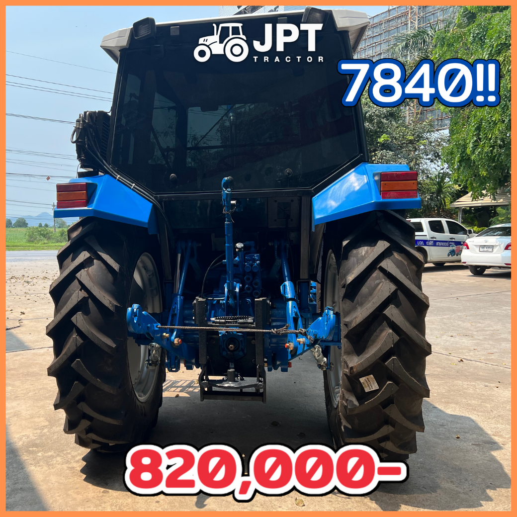 ตำนาน!! รถไถฟอร์ด 7840 เก่านอก เช็ค 100% ทำสี เทอร์โบว ยาง |820000บ.|