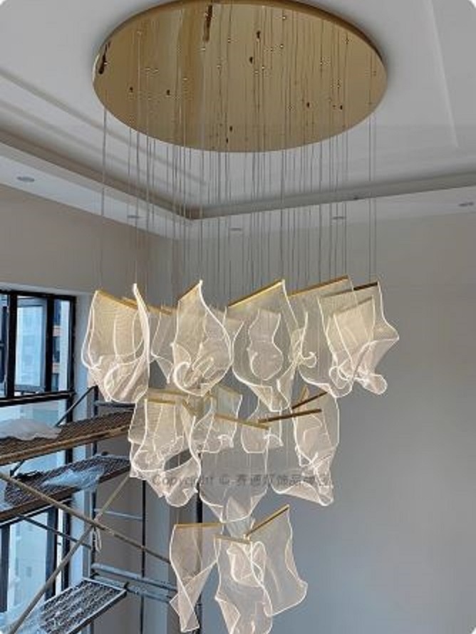 CT203A189 SOTMIA CHANDELIER โคมระย้า โคมโถงบรรได แชนเดอเรีย Lamp