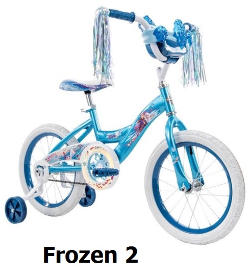 Huffy 16 inch Girls Disney Frozen 2 Bike จักรยานเด็ก 4 ล้อ ลายเจ้าหญิง ขนาด 16 นิ้ว