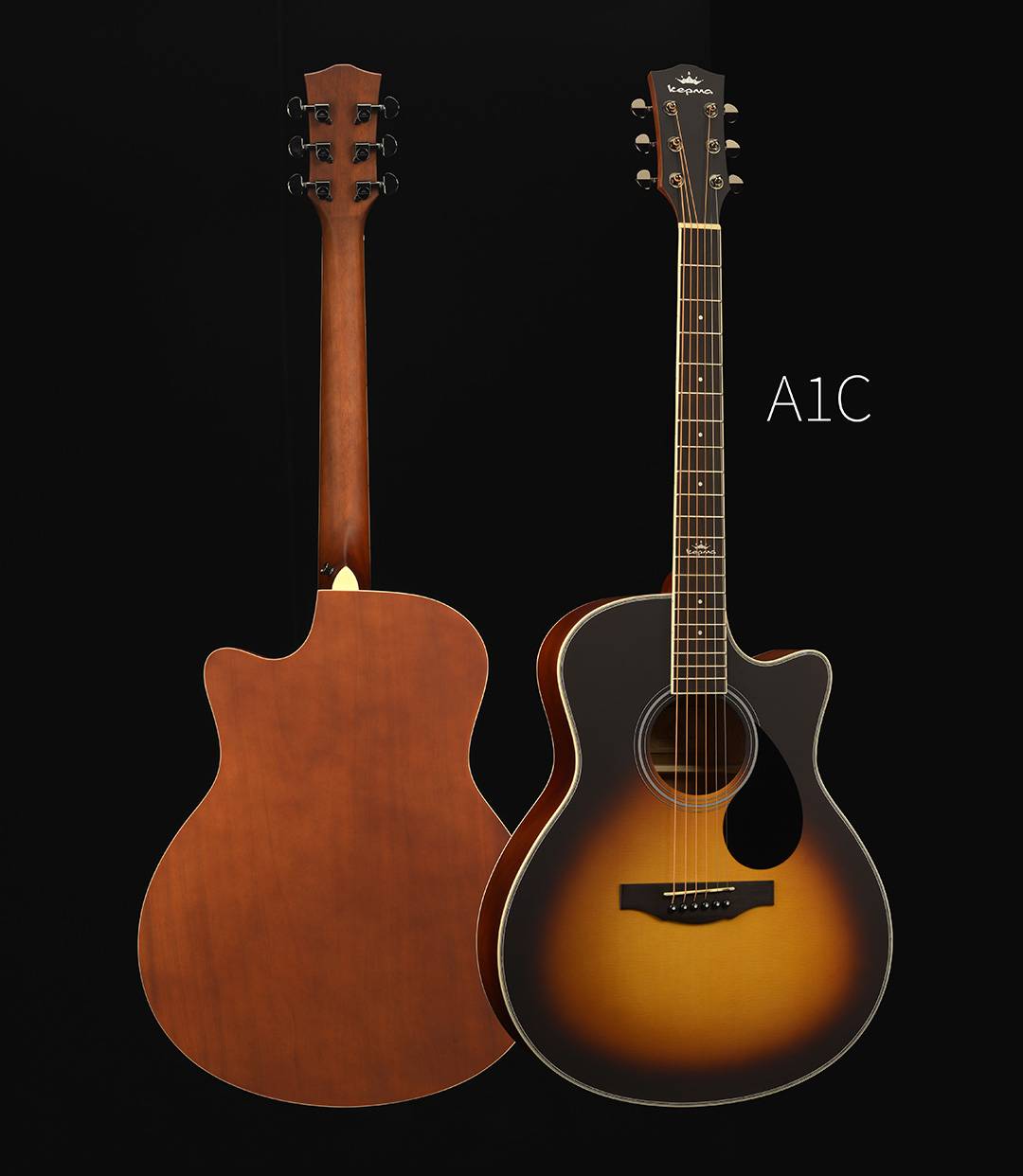 Kepma A1C กีตาร์โปร่ง