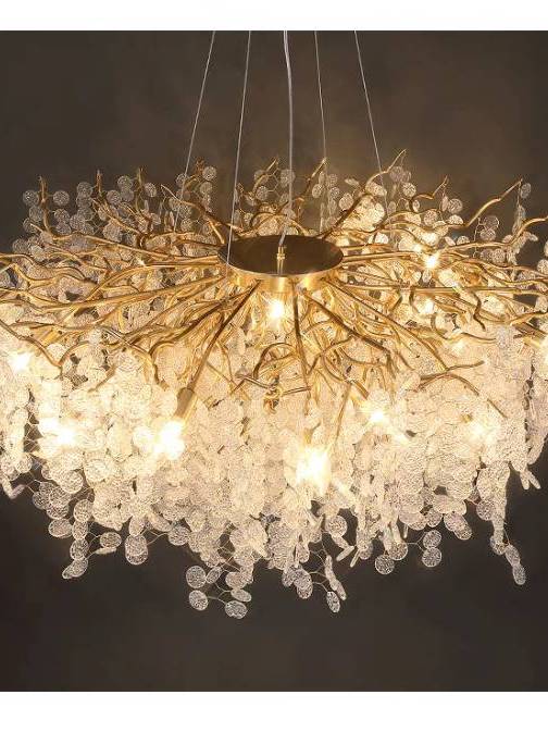 CT207A232 SOTMIA chandelier โคมระย้า โคมโต๊ะทานอาหาร แชนเดอเรีย Lamp ไฟยาว สไตล์ฝรั่งเศส