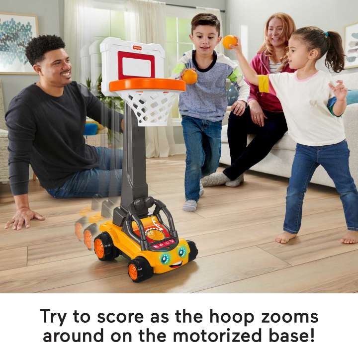 แป้นบาสเก็ตบอลเคลื่อนที่ Fisher-Price B.B. Hoopster Electronic Basketball Toy