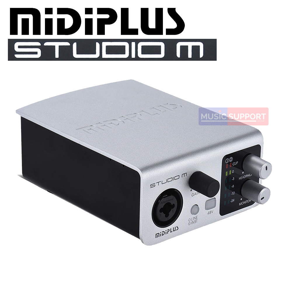 Midiplus Studio M ( 24 bit 192K Audio Interface )