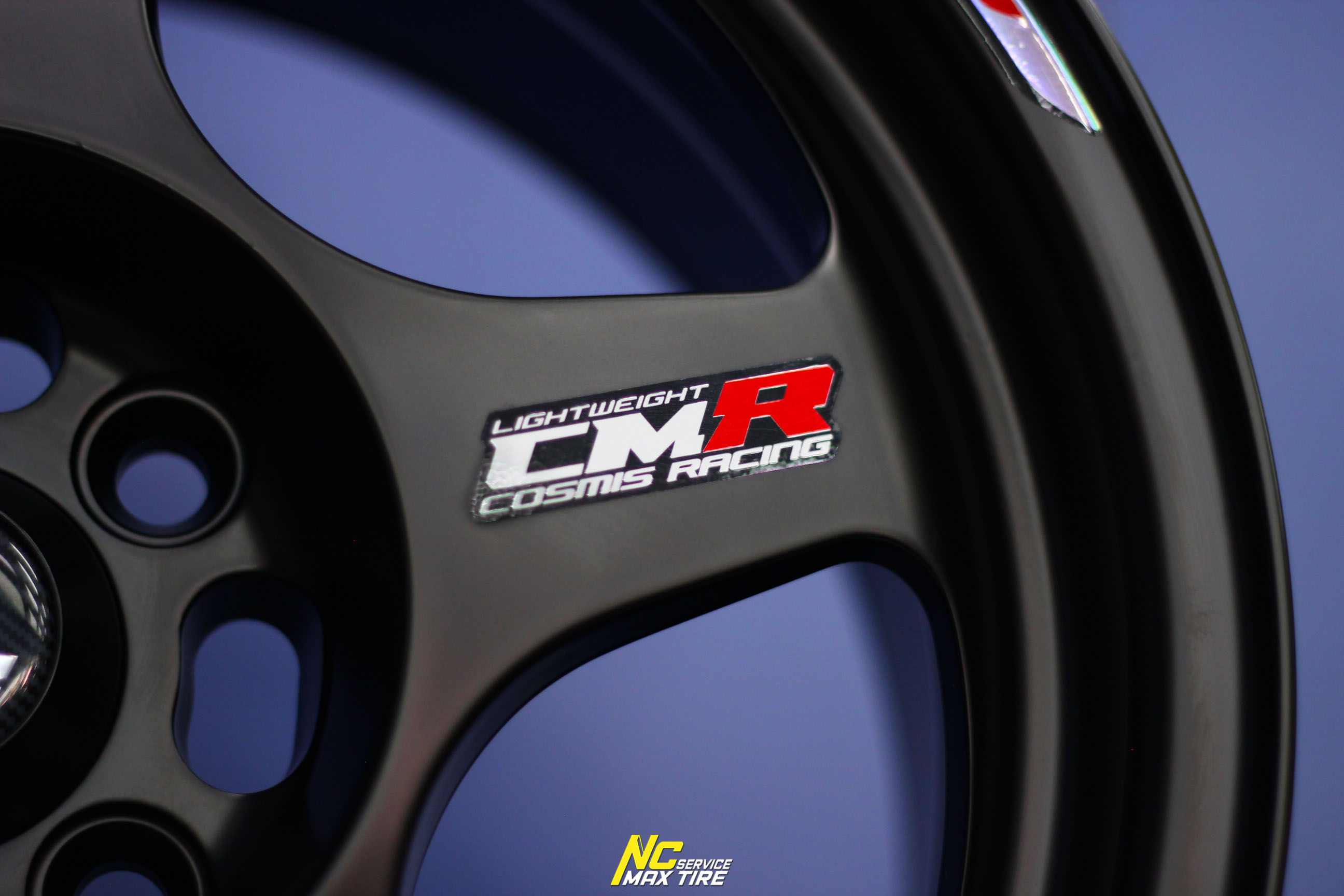 ล้อแม็กขอบ15 / Cosmis / CMR / ล้อแม็กสีดำด้าน / 15X7 4H100 ET35