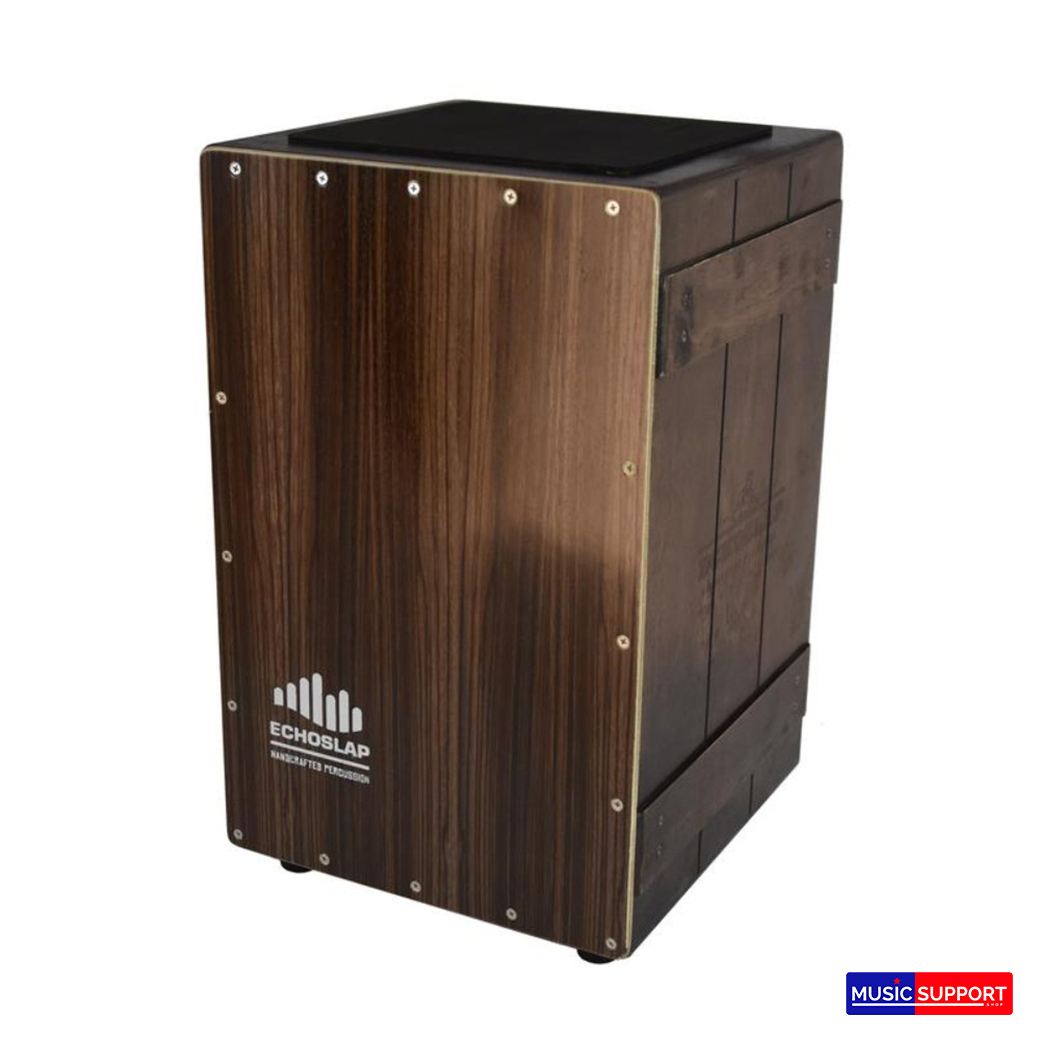 Echoslap Cajon Vintage ถังเก่า Ebony