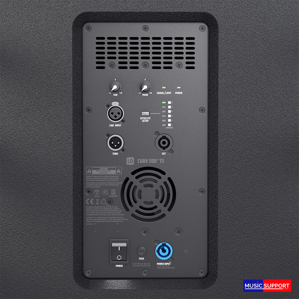 LD Systems CURV500TS Compact Touring Array System