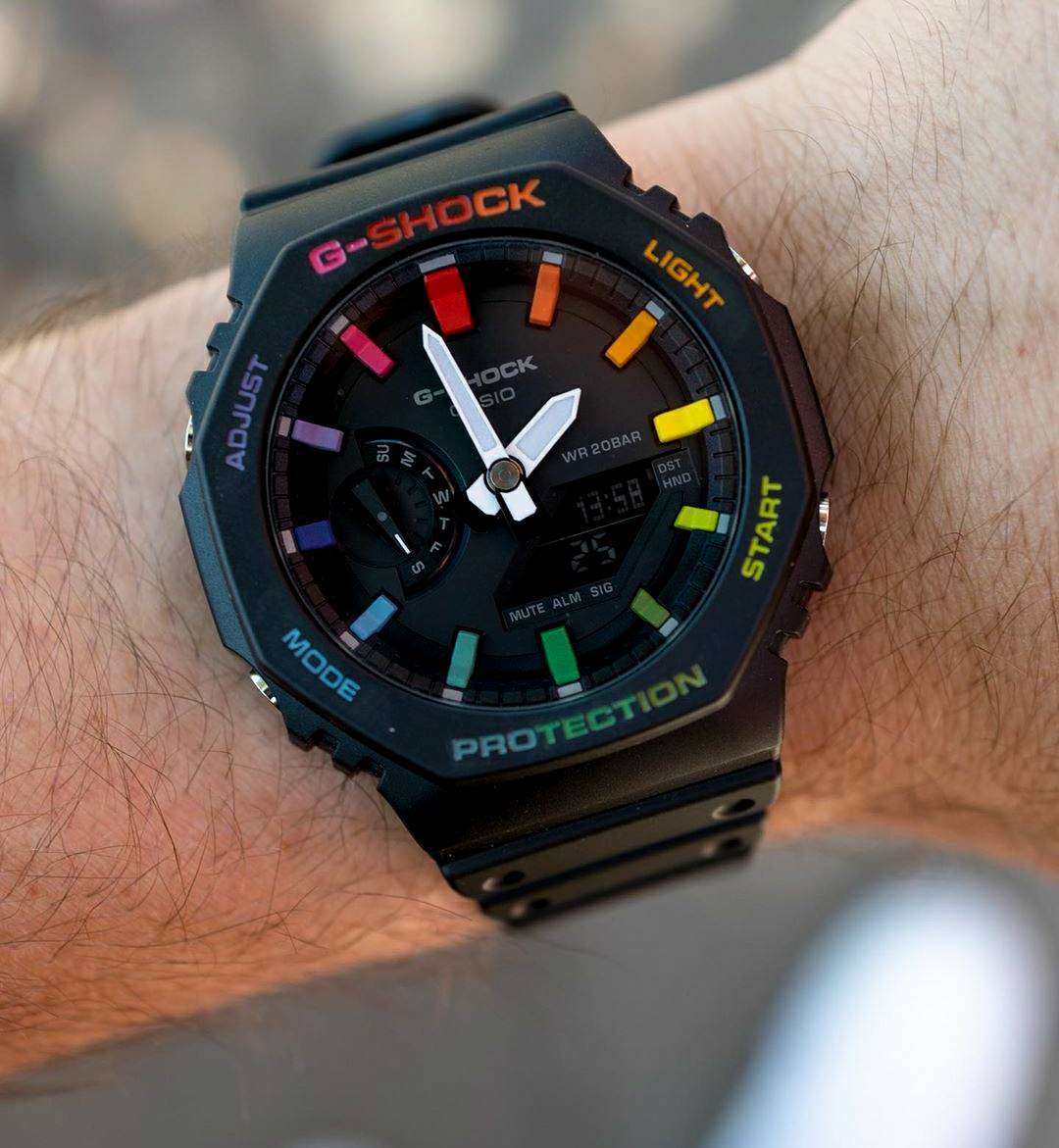 G-Shock Casioak หน้าAP Custom