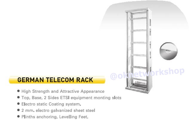 G0-61936 19” GERMAN Telecom RACK 36U