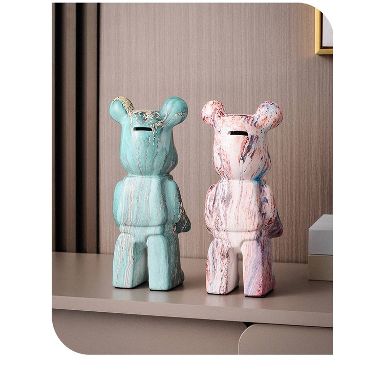 CT140B087 FAMITOSS โมเดลหมี หมี หมีแต่งบ้าน bear โมเดลหมีแต่งบ้าน