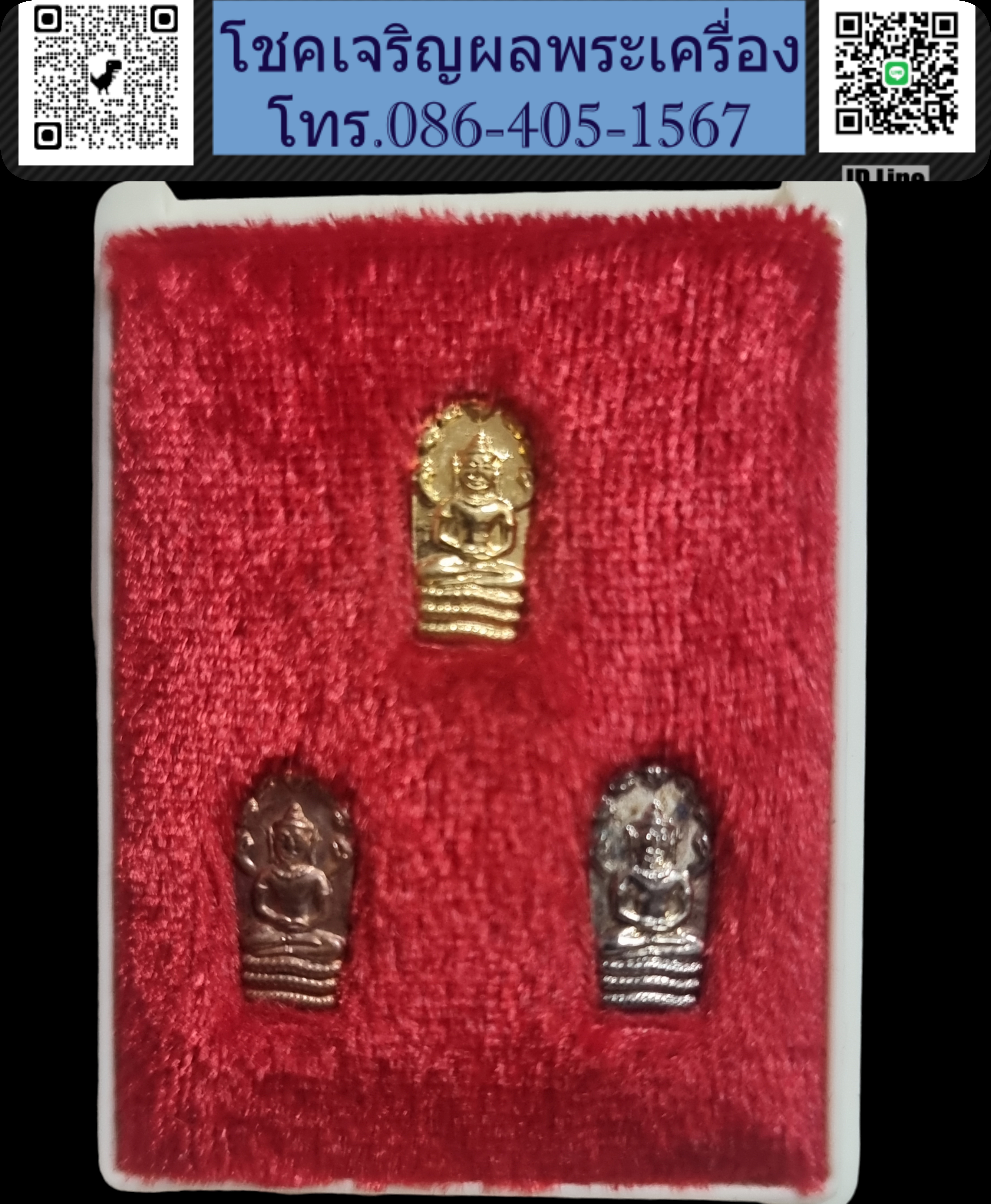 ปรกมะขาม หลวงปู่ทิม วัดละหารไร่ งานผูกพัทธสีมา วัดหนองคอกหมู ปี 2549