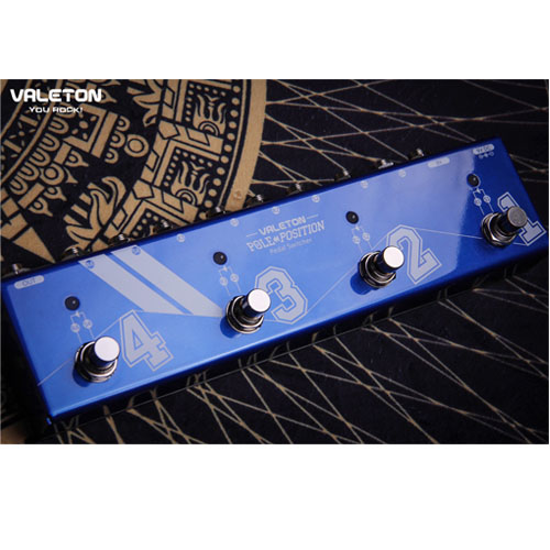 เอฟเฟ็คกีตาร์ไฟฟ้า Valeton Pole Position /4 Channels Pedal Switcher