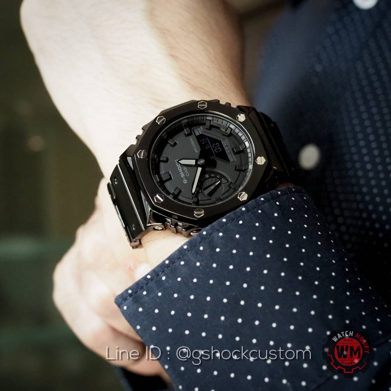 G-Shock Casioak AP All Black ตัวพิเศษ