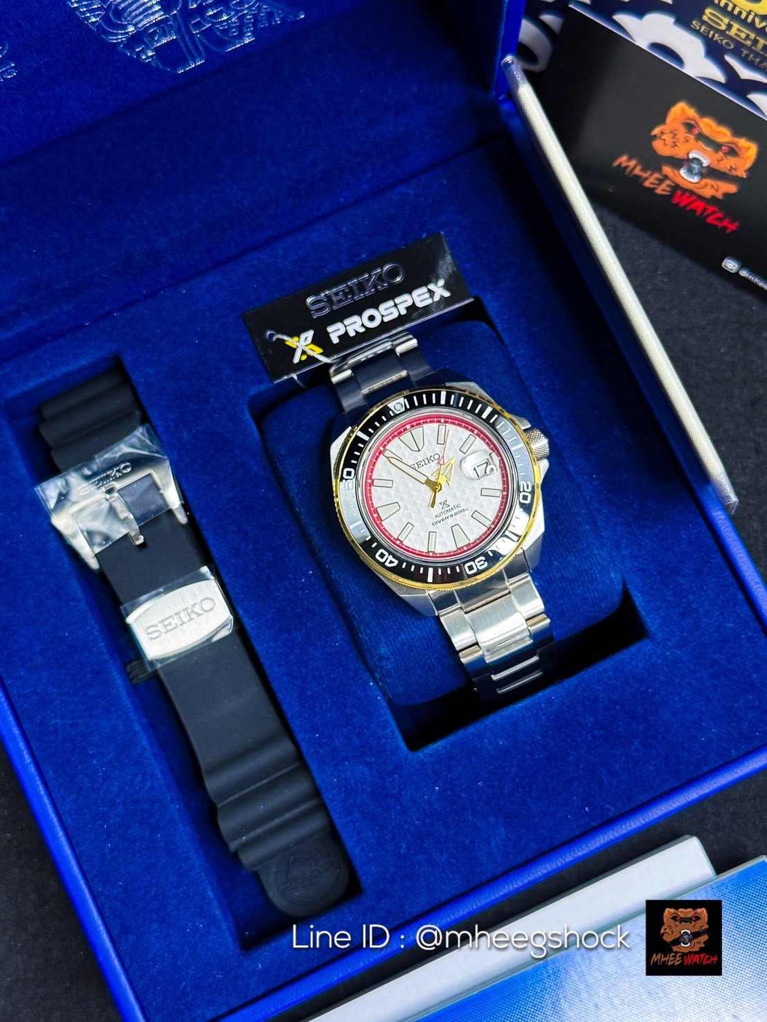 Seiko King Samurai Yak Wat Chaeng Seiko Limited Edition Thailand 30th Anniversary SRPH42K