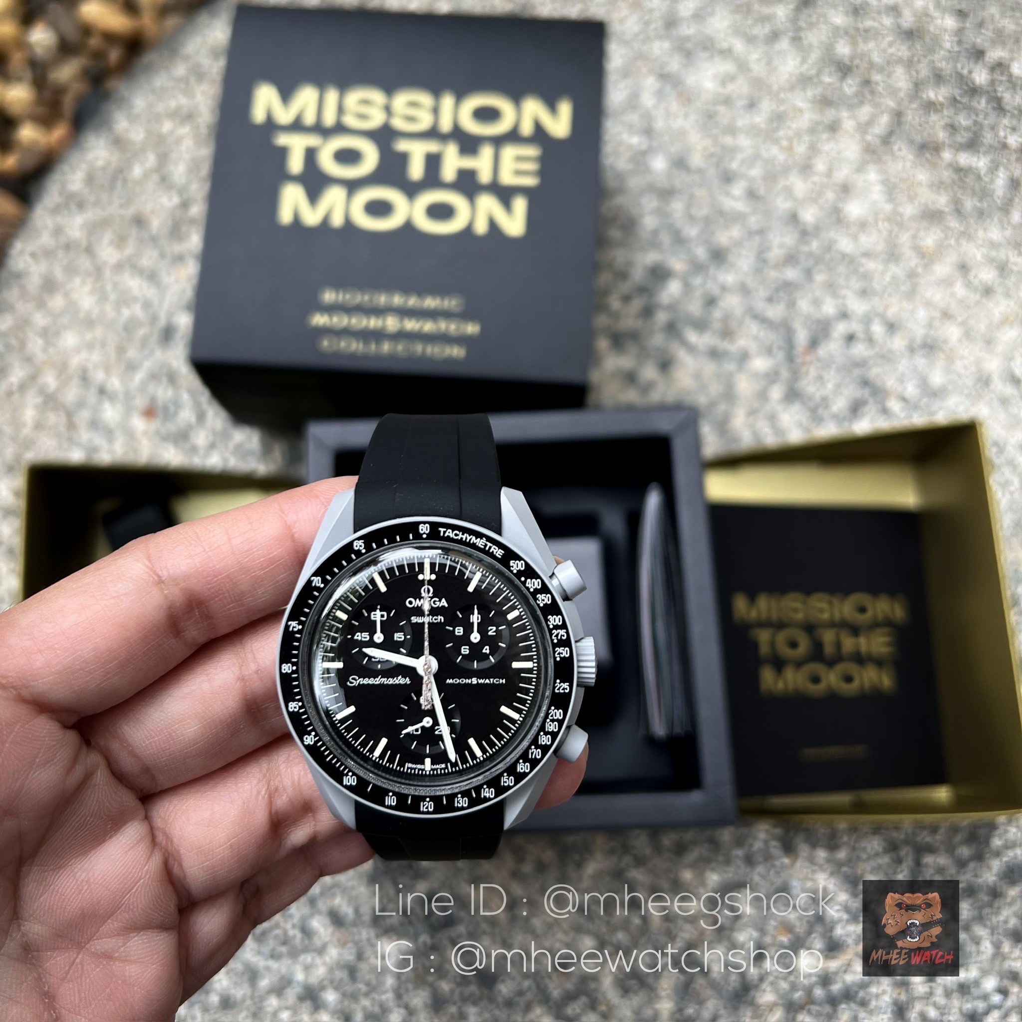 Swatch X Omega Moon Shine Gold Flower Moon Only69Piece in Thailand