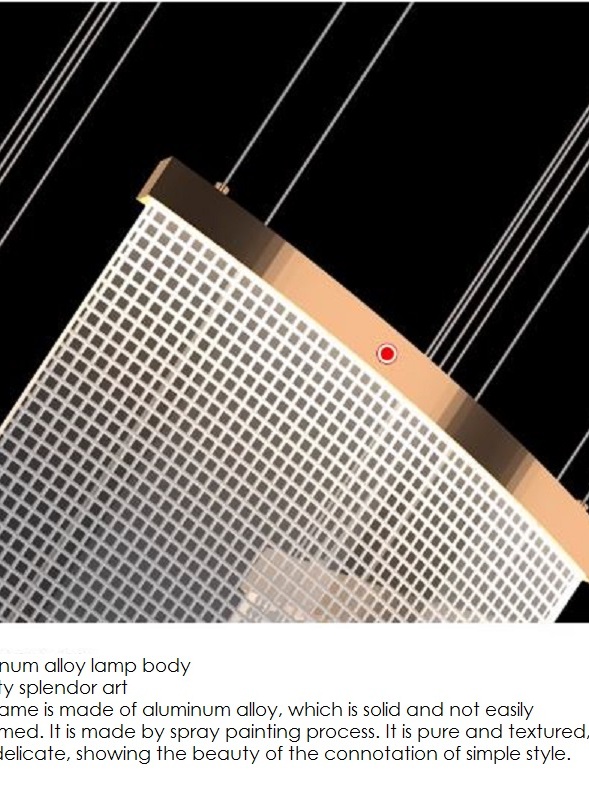 CT206A245 SOTMIA chandelier โคมไฟระย้าโมเดิร์น โคมไฟโถงบรรได Nordic Light