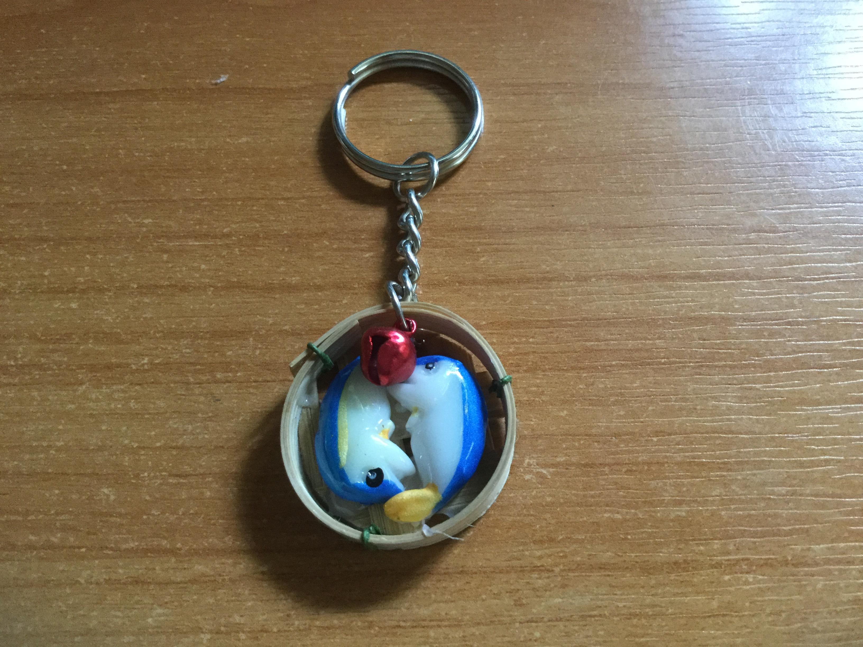 พวงกุญแจปลาทูอัมพวา / ชุด 4 ชิ้น