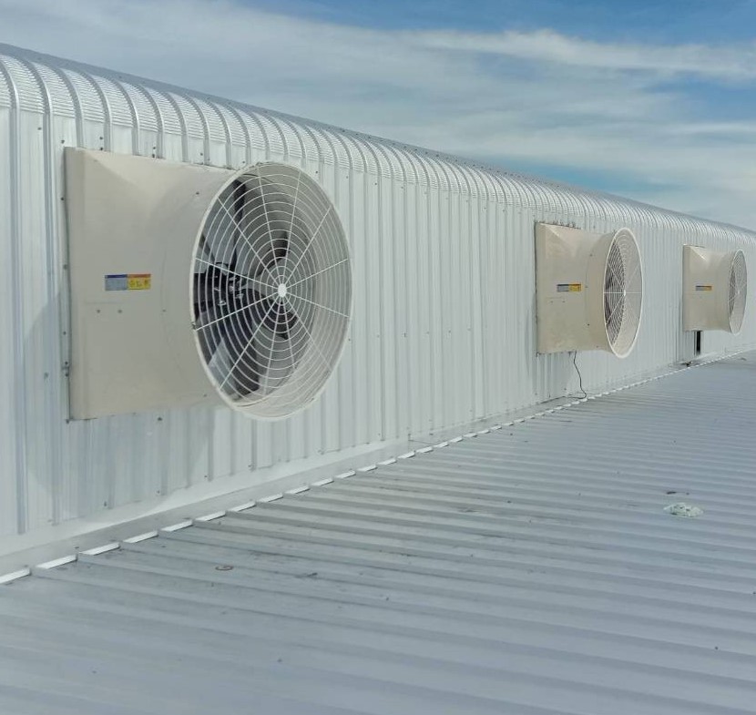 พัดลมระบายอากาศไฟเบอร์กลาส 50" 3P
