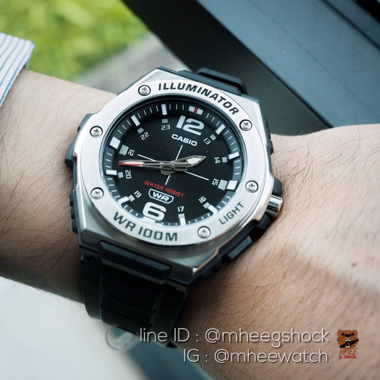 นาฬิกาคาสิโอ้ Casio Steel Sport ของแท้ 100% รับประกันศูนย์ Central