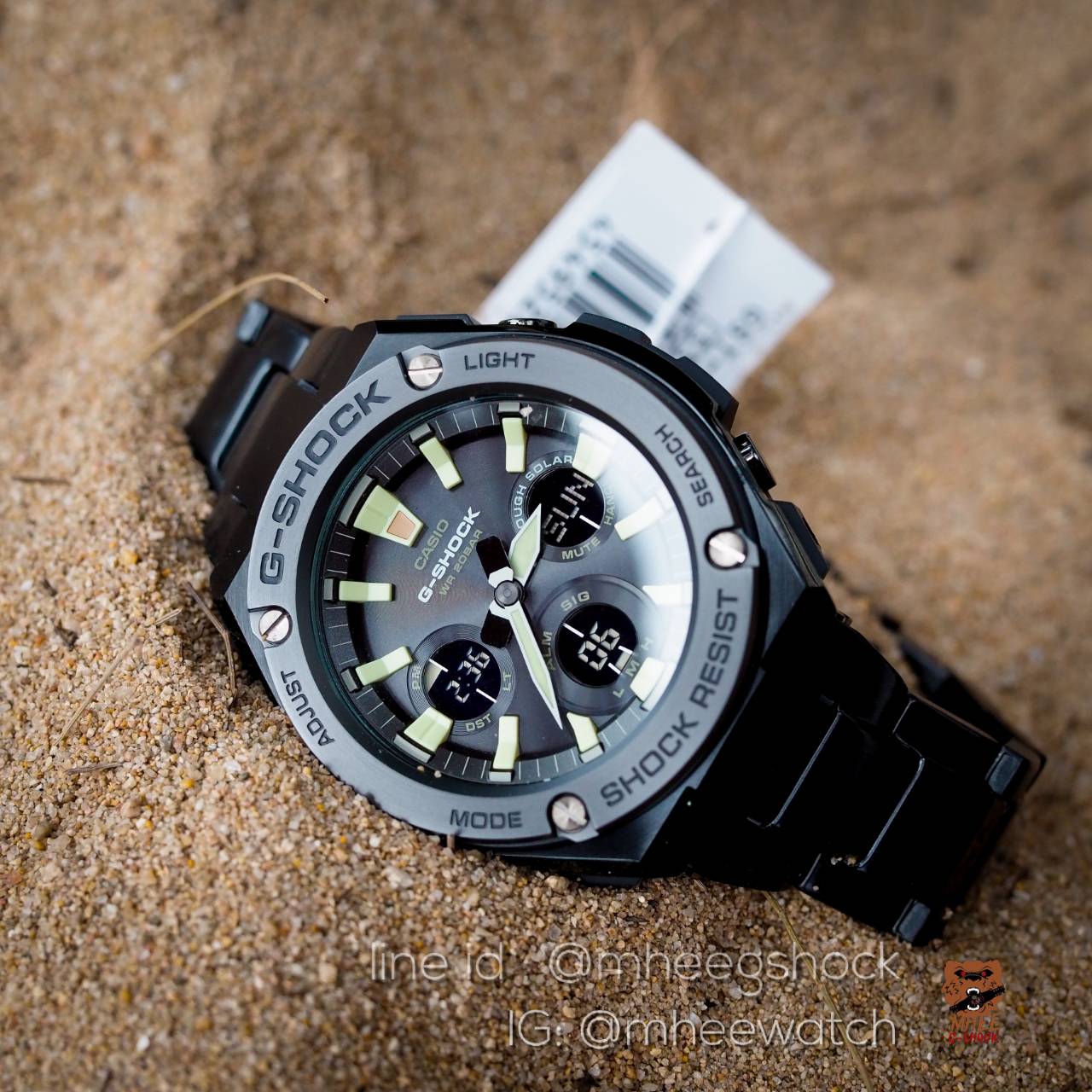 G-Shock G-Steel รุ่น GST-S130BD-1A รมดำ หายากมาก