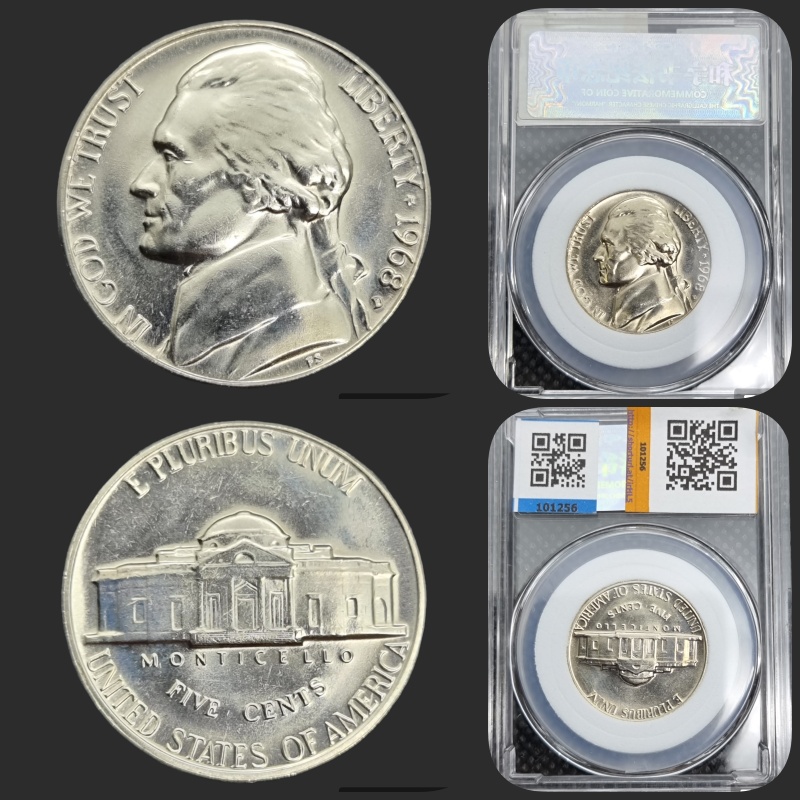 Jefferson Nickel 1968D