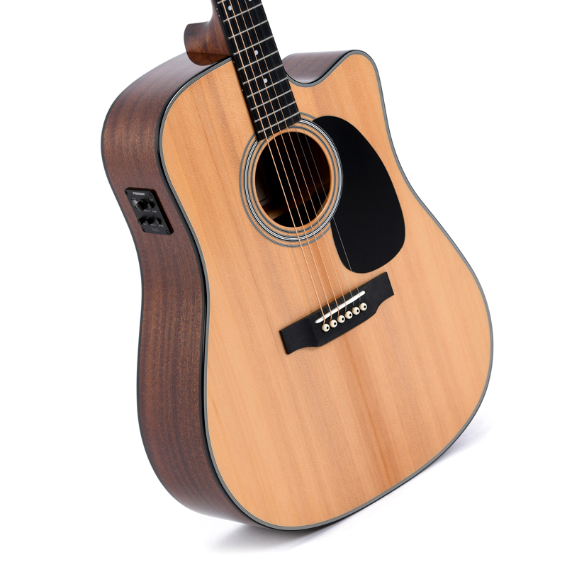 กีตาร์โปร่งไฟฟ้า Sigma DMC-1STE + กระเป๋า