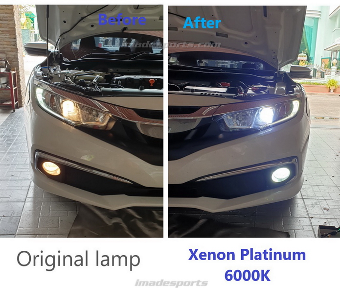 ชุดไฟขาว Xenon HID Platinum
