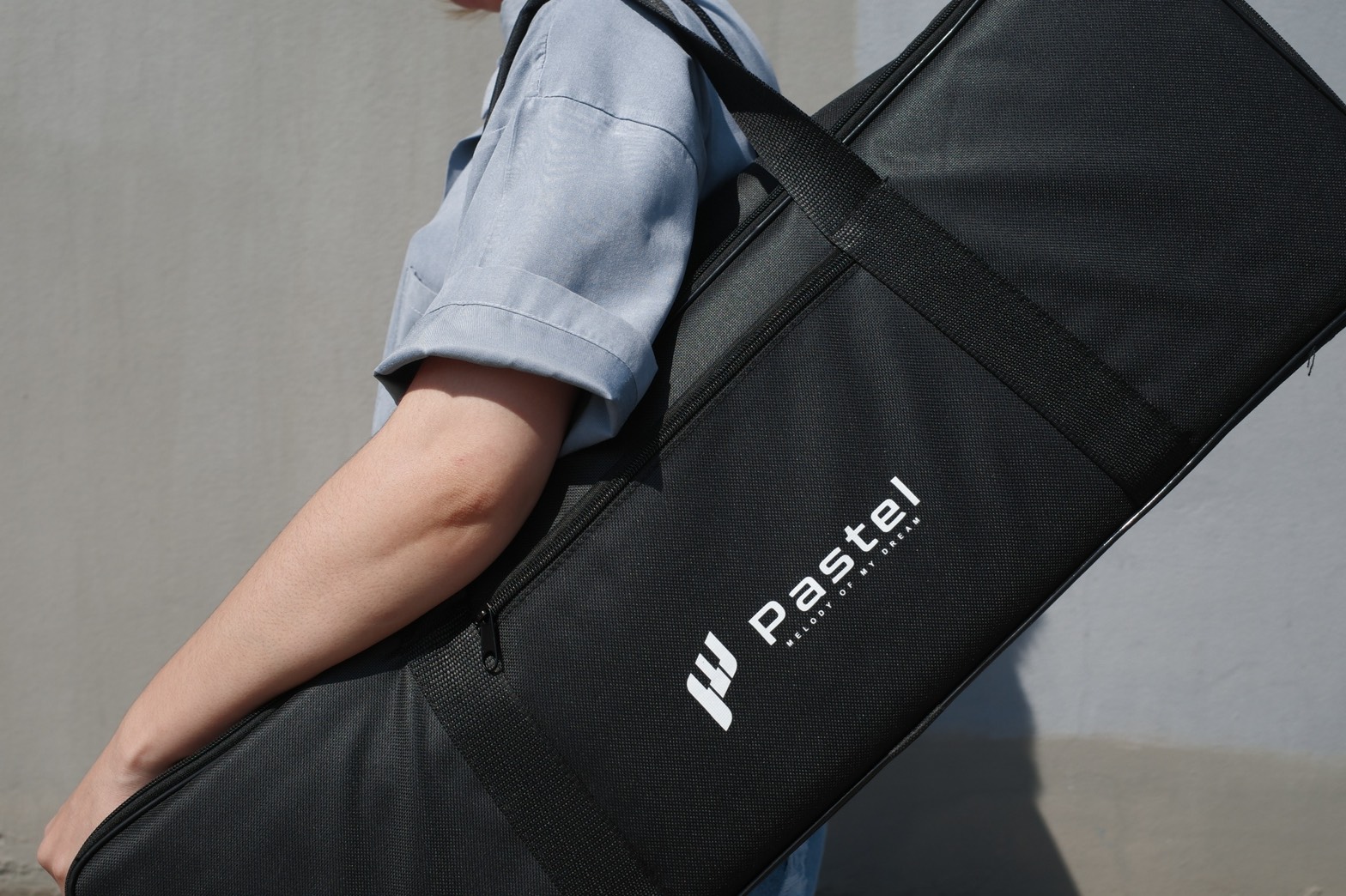 Pastel POPPIANO 88คีย์ คีย์บอร์ด เปียโน พกพา (แบบพับได้)